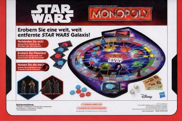 Monopoly STAR WARS - Luke, Darth Vader, Finn, Kylo - Brettspiel - Hasbro - NEU+OVP